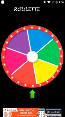 Roulette, Dice, Sounds, Time android App screenshot 1