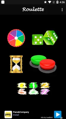 Roulette, Dice, Sounds, Time android App screenshot 5